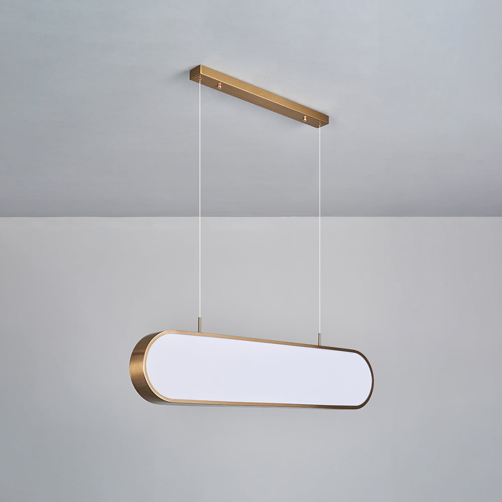 Morandi Siebenfarbiger Balken Pendelleuchte, ∅100/120cm - Lumpaz
