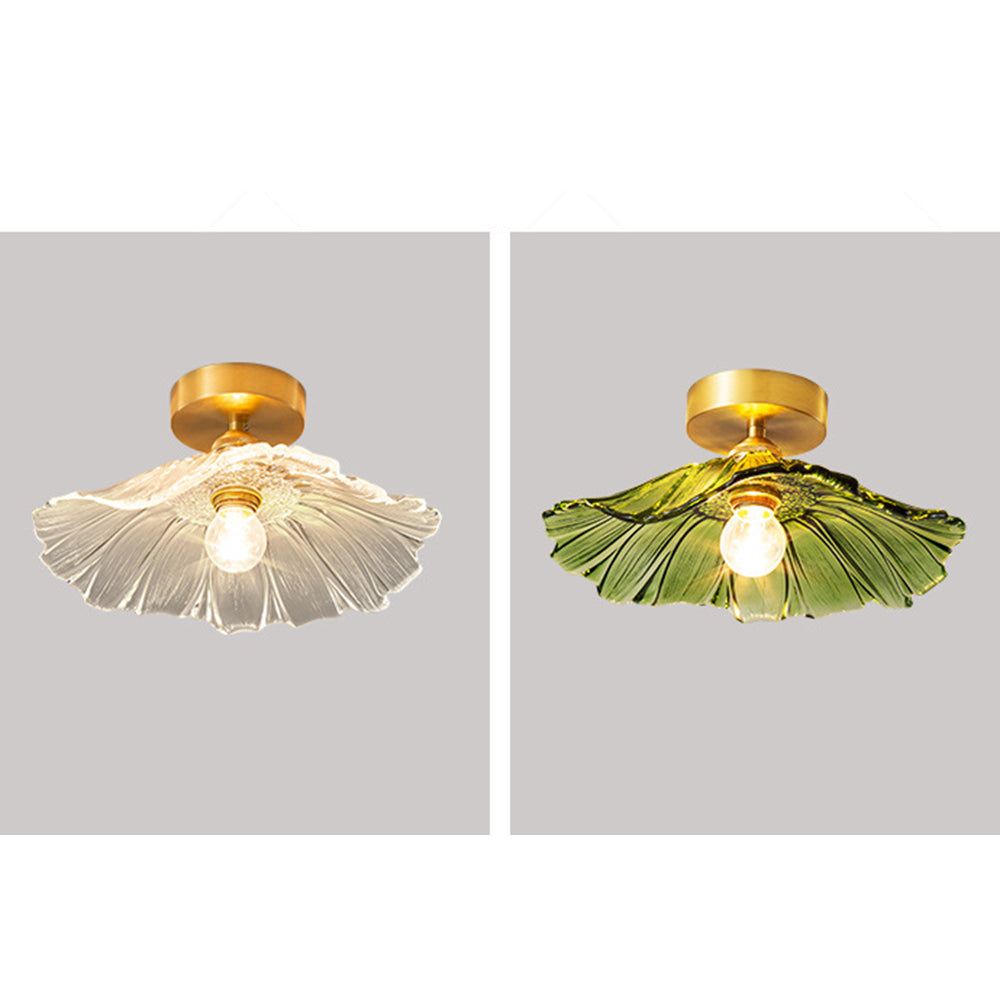 Carins Semi-Flush Mount Deckenleuchte 3 Farbtemperatur schaltbar, reines Kupfer, 2 Farben - Lumpaz