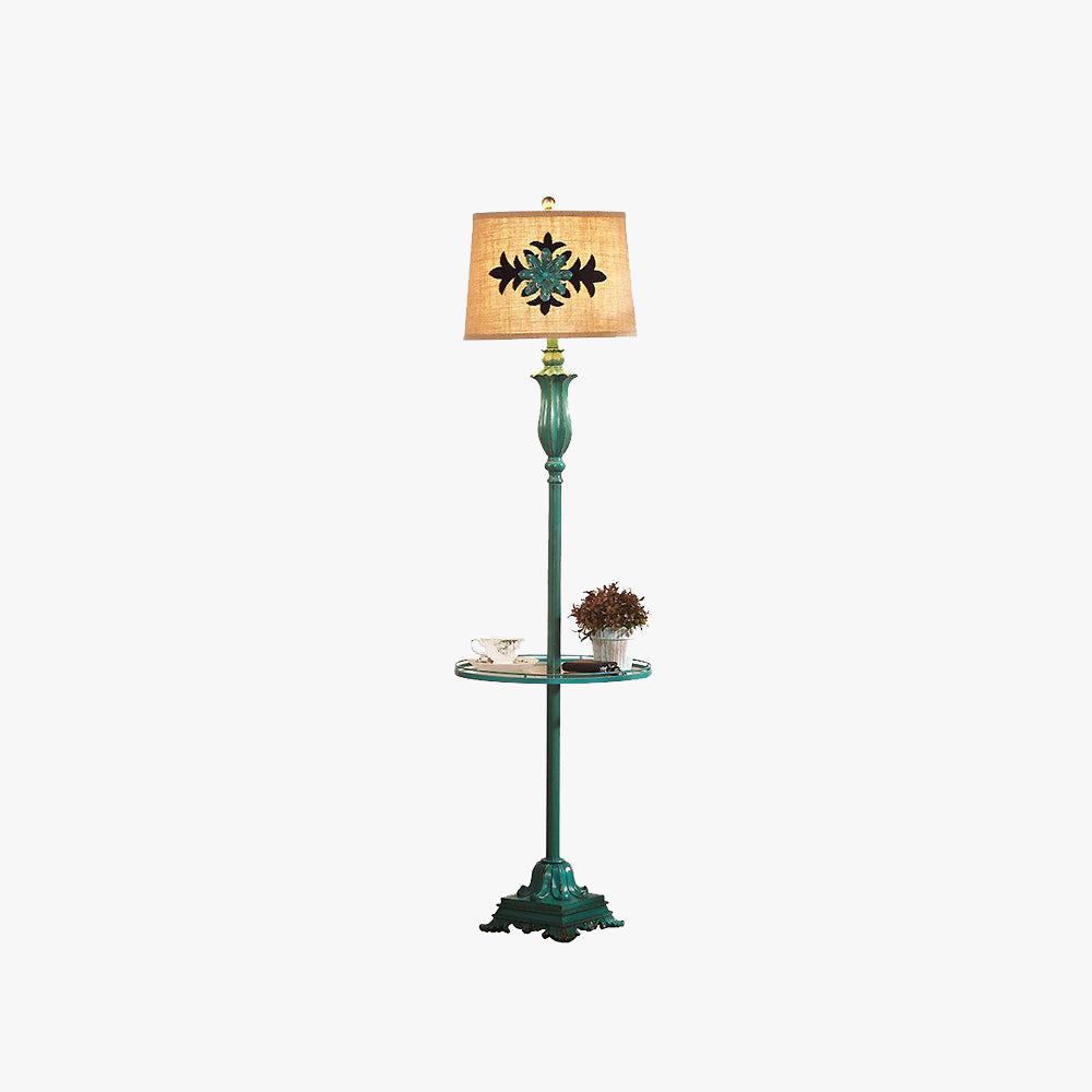 Eryn Vintage Grüne Stehlampe, 2 Stile - Lumpaz
