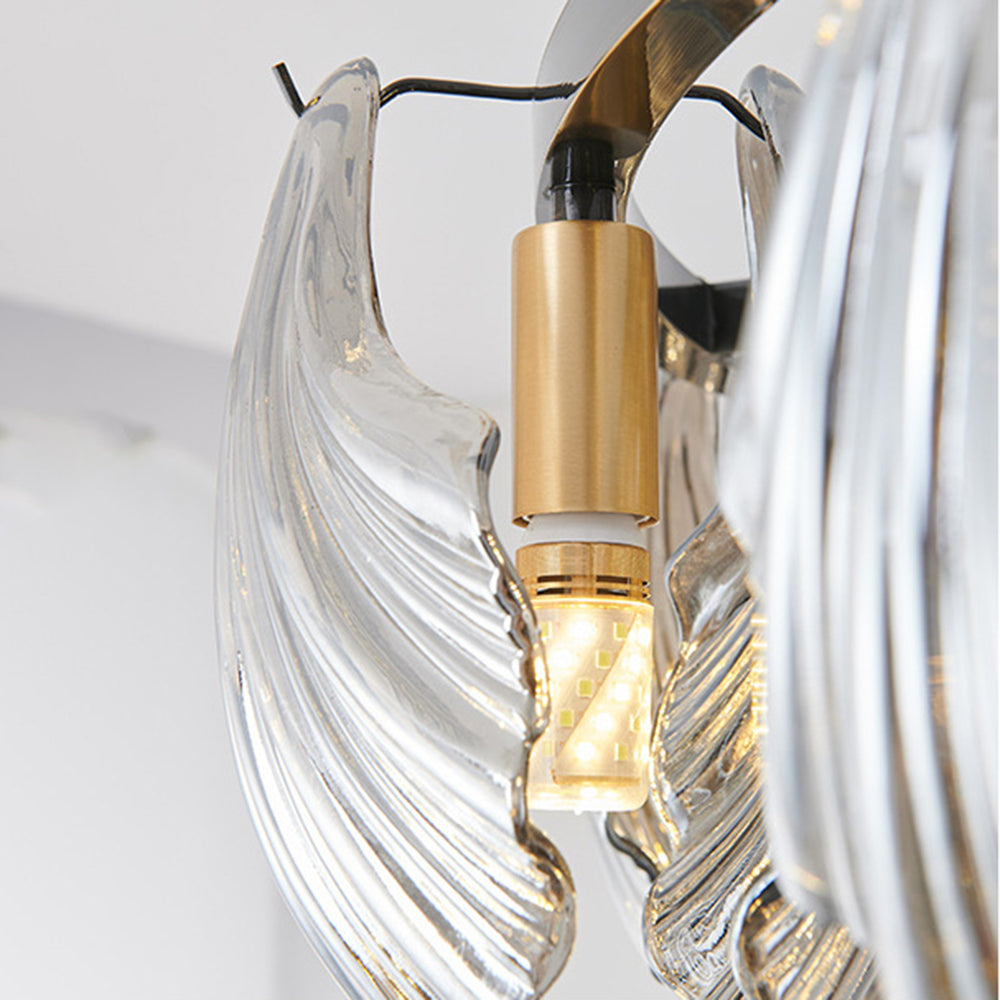 Kirsten Pendelleuchte Dimmbar, Reiner Kupfer& Glas, 2 Farben, ∅60/80/100cm - Lumpaz