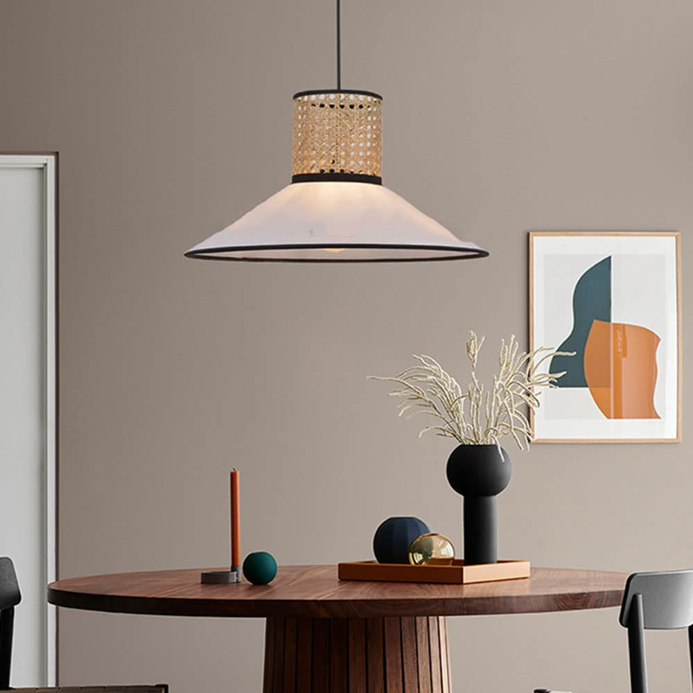 Ritta Pendelleuchte, Weiß, Durchmesser30/40/50cm - Lumpaz