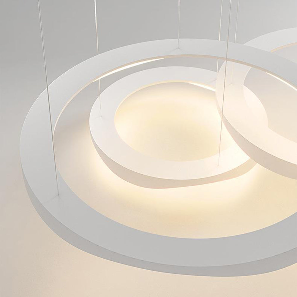Arisha Pendelleuchte Farbtemperatur umschaltbar, 1/2/3 Ring - Lumpaz