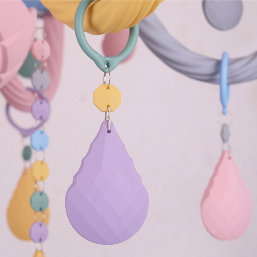 Morandi Bunter Pendelleuchte 3 Farbtemperatur umschaltbar, 8 -flammig - Lumpaz