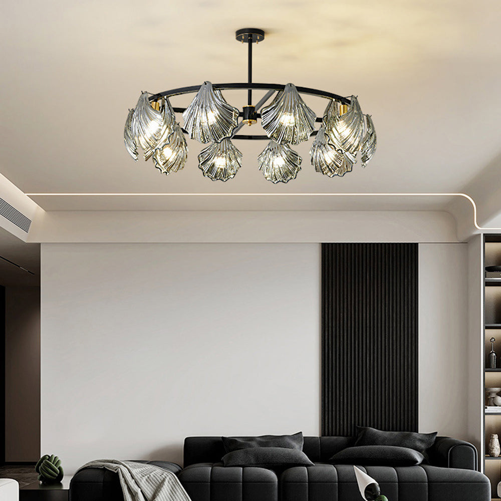 Kirsten Pendelleuchte Dimmbar, Reiner Kupfer& Glas, 2 Farben, ∅60/80/100cm - Lumpaz
