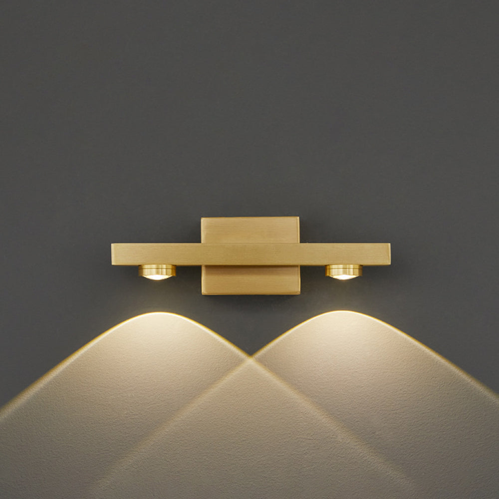 Freja Wandlampe Spiegelfront 2 Farbe & Stil, 2/3/4/6/8 Kopf - Lumpaz