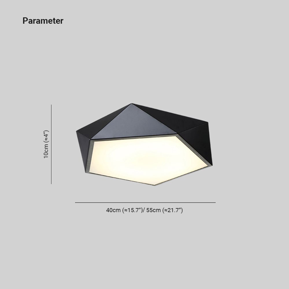 Quinn Deckenleuchte, ∅40/55CM - Lumpaz