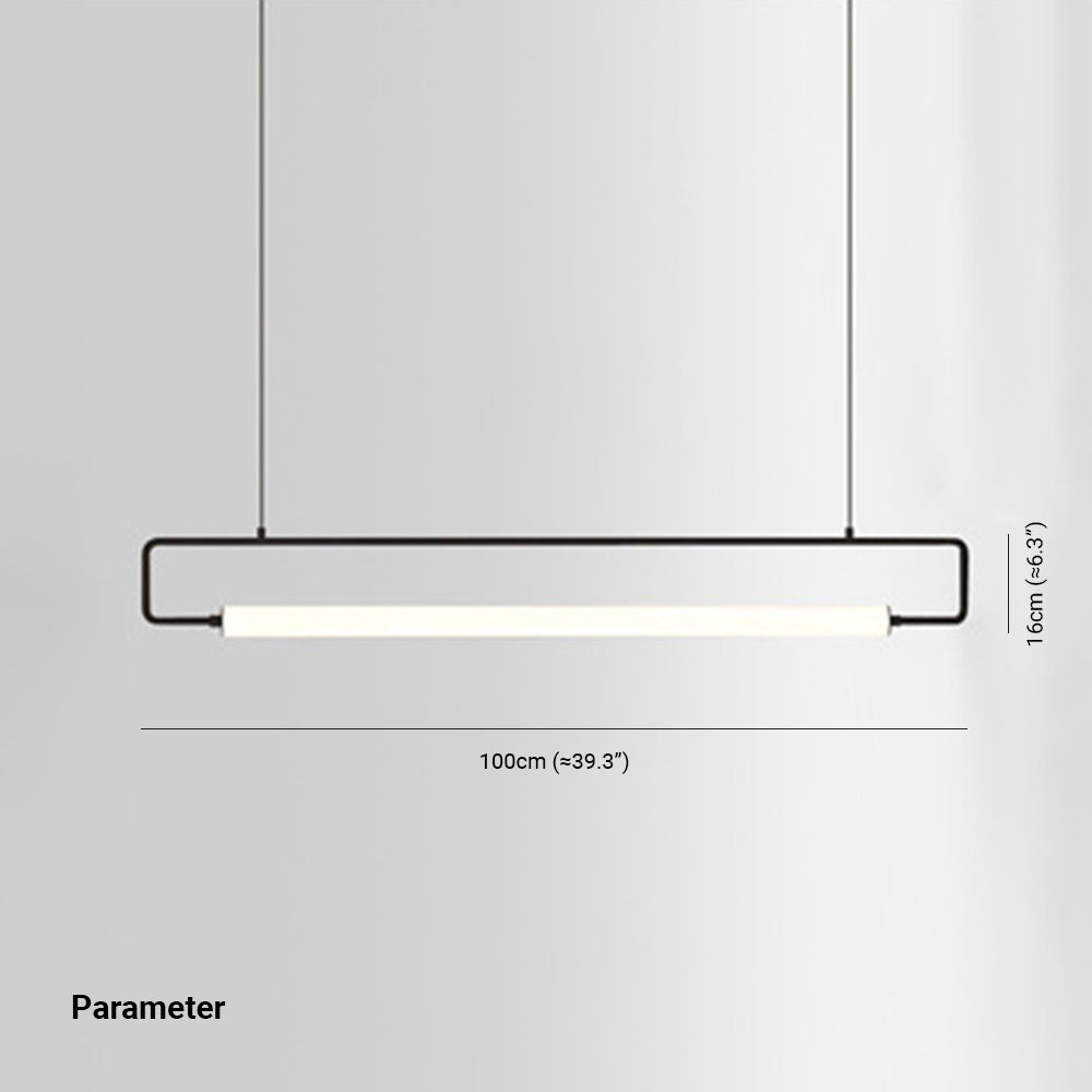 Edge Pendelleuchte, 2-farbig 100cm - Lumpaz