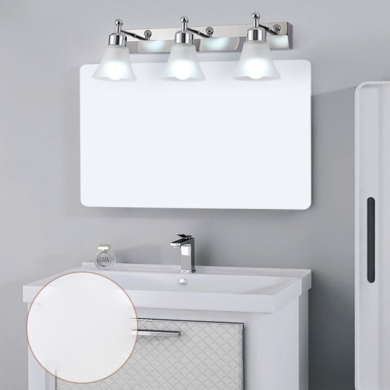Leigh Nordic Mirror Front Vanity Wandleuchte, 2/3/4-flammig, 30/46/58CM Lang - Lumpaz