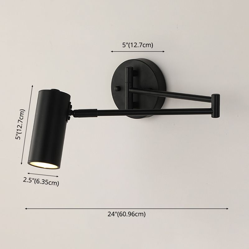 Freja Kegel Verstellbare Wandleuchte, 2 Farben & Stil - Lumpaz