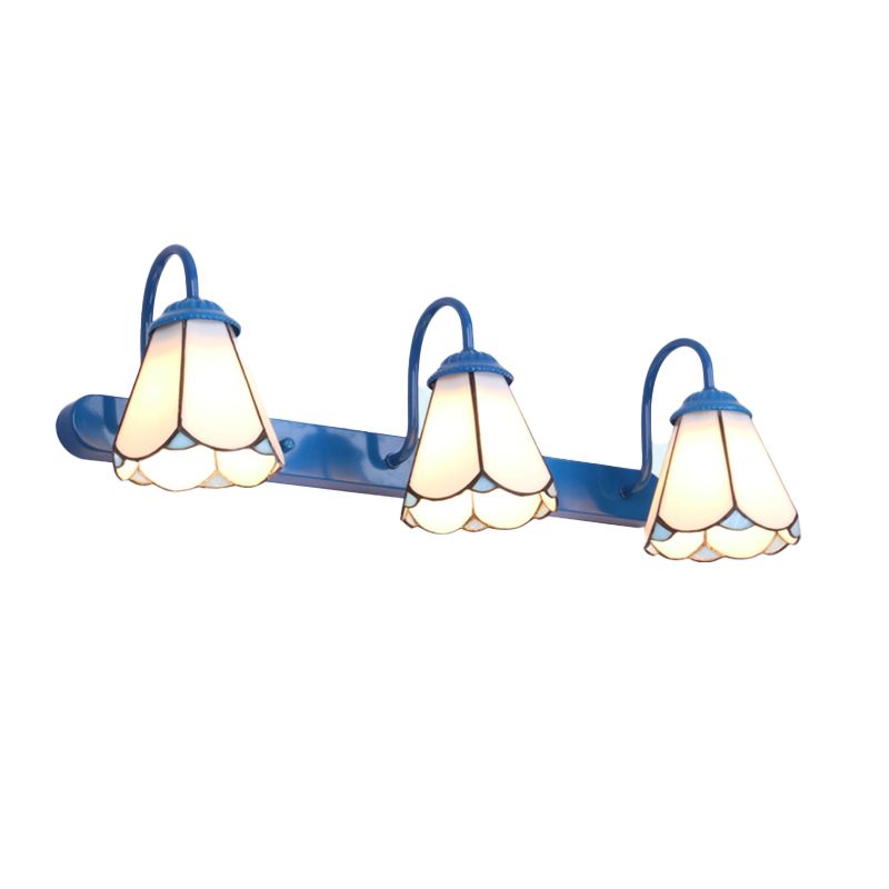 Félicie Spiegelfront Wandleuchte, 5 Stile, 60CM Lang - Lumpaz