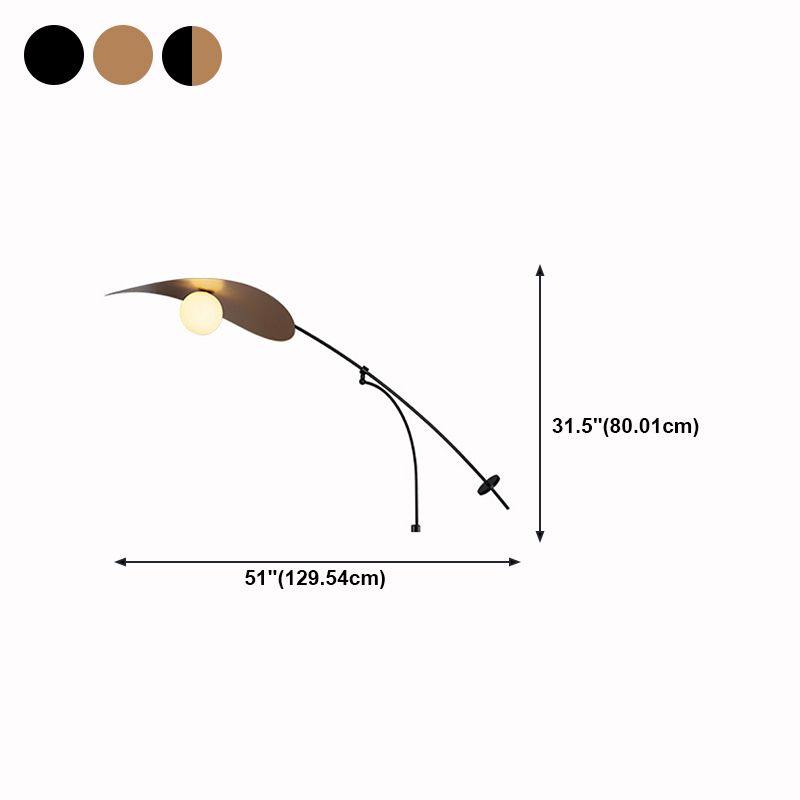 Carins Bogen-Wandleuchte, 130CM Lang - Lumpaz