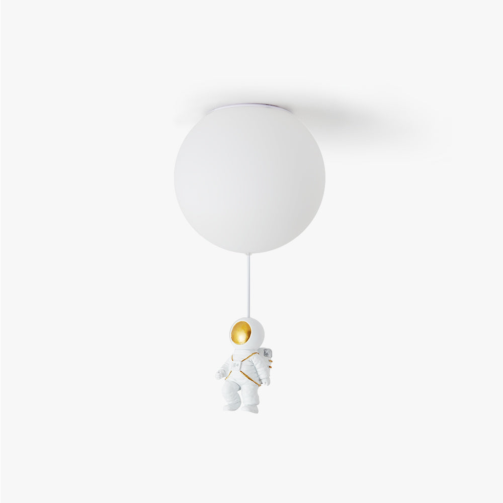 Fateh Astronaut Balloon Flush Mount Deckenleuchte 8 Farben, ∅25/30/35cm - Lumpaz