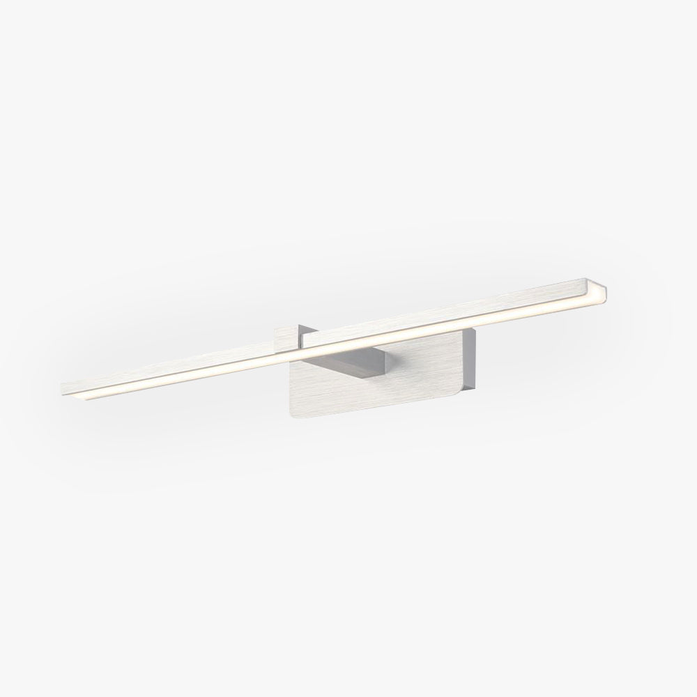 Leigh Spiegelfront Waschtisch-Wandleuchte, Silber, L 39/49/59CM - Lumpaz