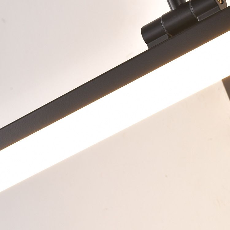 Leigh Geweihe Spiegelfront Waschtisch-Wandleuchte, 3 Farben, Metall, 43/58/74/93CM Lang - Lumpaz