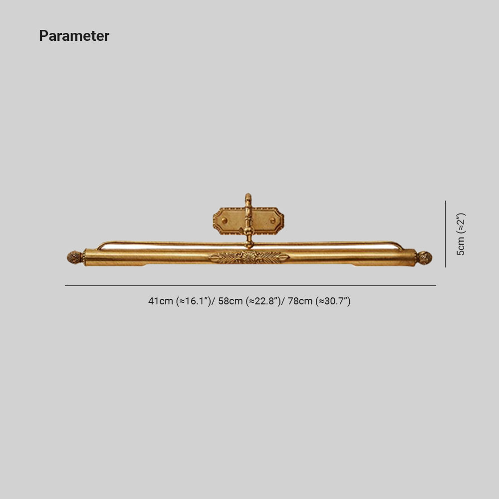 Félicie Klassische Spiegelfront Waschtisch-Wandleuchte - Lumpaz