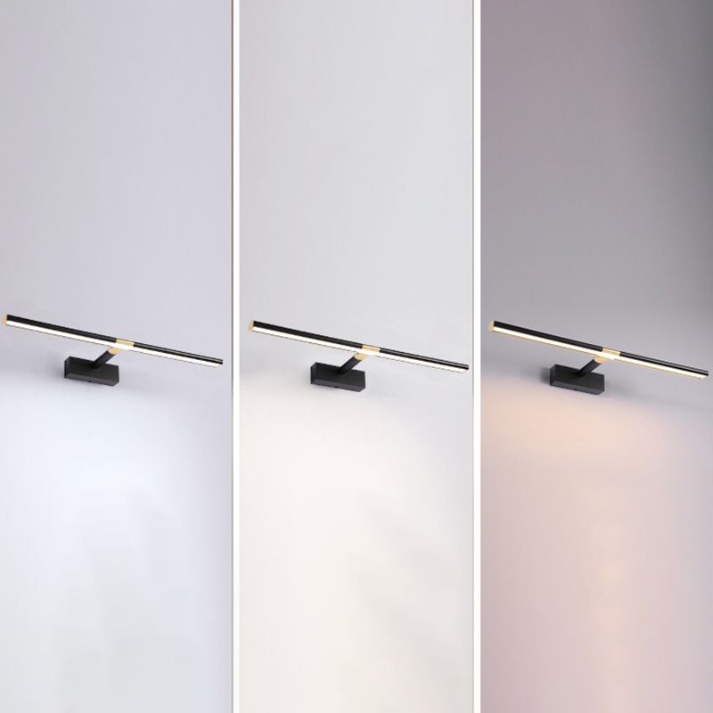Edge Linear Mirror Front Vanity Wandleuchte, 3 Farben, 40/50/60/70CM Lang - Lumpaz