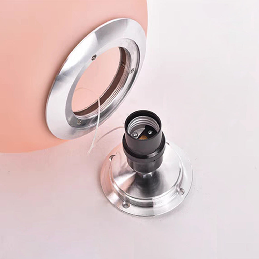 Fateh Matted Ballon Flush Mount Deckenleuchte 5 Farbe, ∅20/25/30 /35CM - Lumpaz