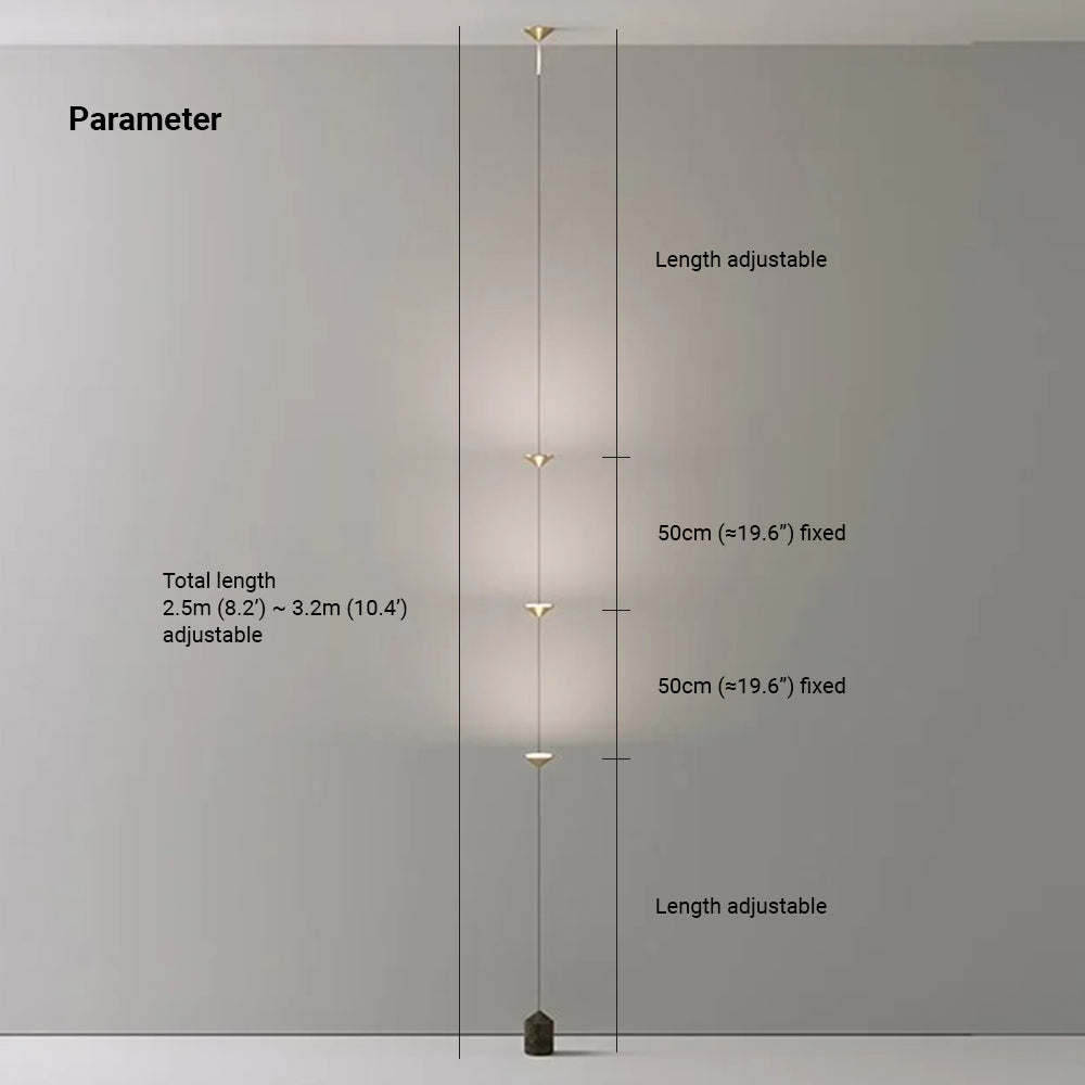 Edge Stehlampe in voller Länge - Lumpaz