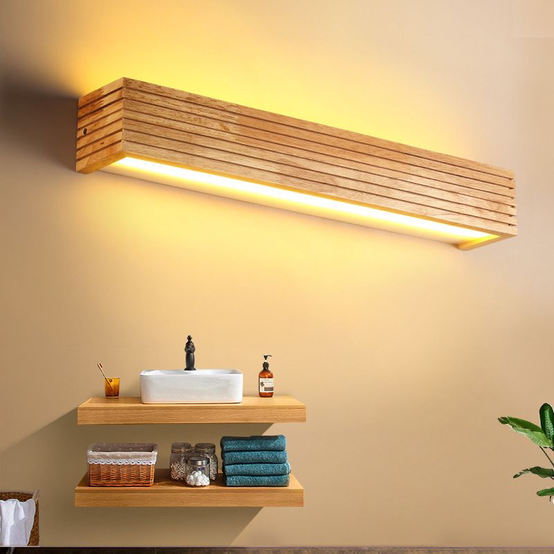Ozawa Spiegelfront Waschtisch-Wandleuchte, L 35/45/55CM - Lumpaz