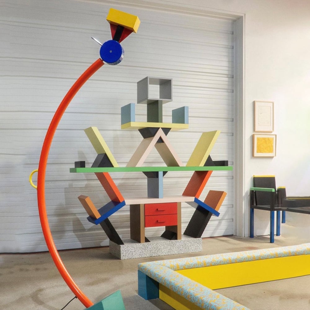 Morandi Bunte Stehleuchte im Lego-Stil - Lumpaz