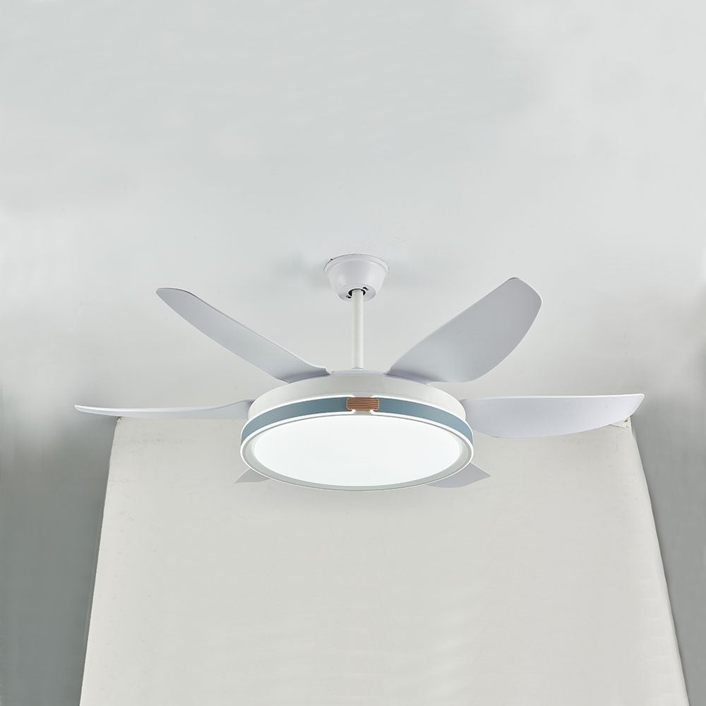 Haydn 6-Blatt-Deckenventilator mit Beleuchtung, 4 Farben, ∅130CM - Lumpaz