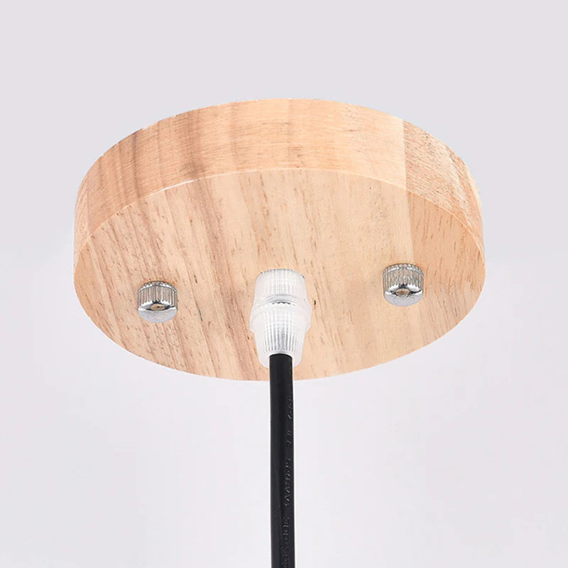Nordische Kreative Pendelleuchte aus Holz für Esszimmer, Restaurant - Lumpaz