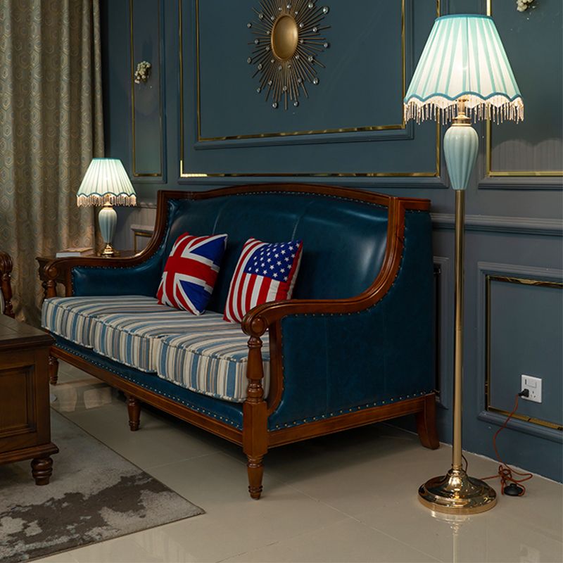 Eryn Porzellan Stehleuchte, Metall & Stoff, 2 Farben, 165CM Lang - Lumpaz