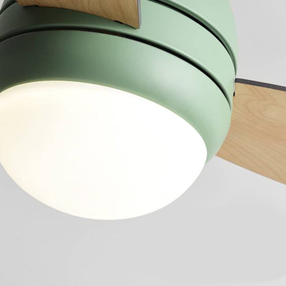 Morandi Bunte 3-Blatt-Deckenventilator mit Beleuchtung, 6 Farbe, ∅92CM - Lumpaz