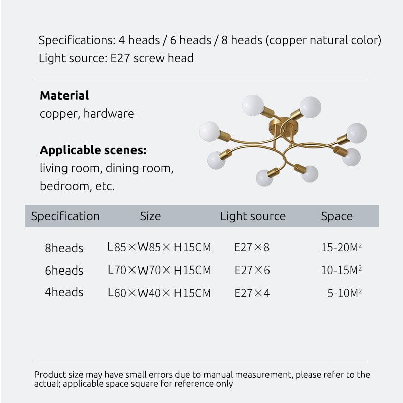 Valentina Moderner Ball Glas LED Pendelleuchter Kronleuchter Deckenleuchte - Lumpaz