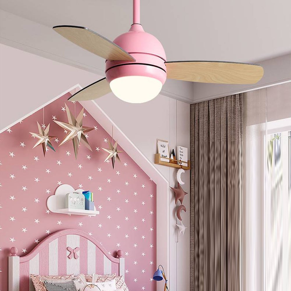 Morandi Bunte 3-Blatt-Deckenventilator mit Beleuchtung, 6 Farbe, ∅92CM - Lumpaz