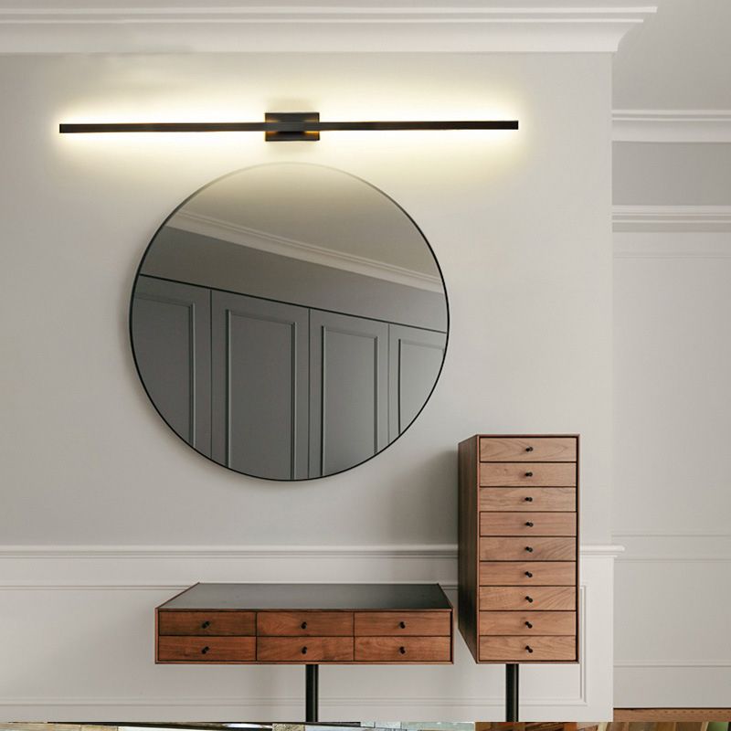 Leigh Spiegelfront Waschtisch-Wandlampe, L 60/100CM - Lumpaz