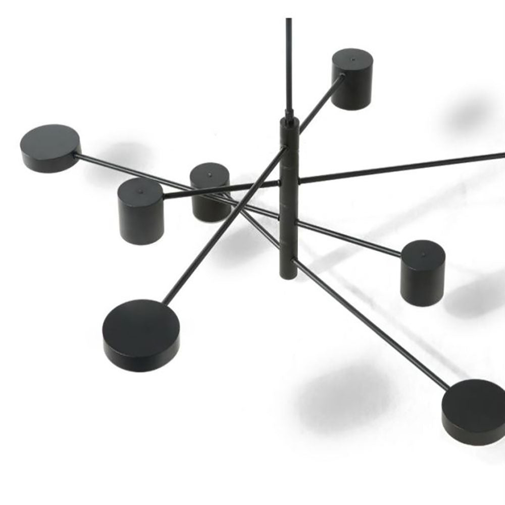 Weiss Kronleuchter, 2 Farben, 4/6/8-flammig - Lumpaz