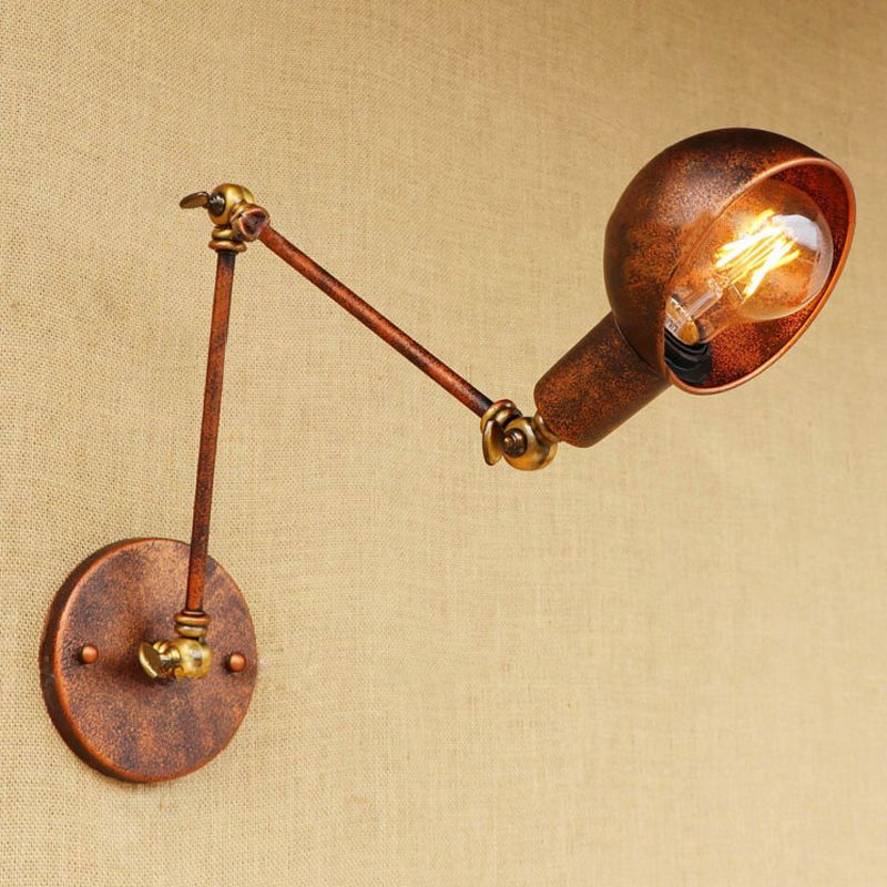Brady Rust Verstellbare Wandleuchte, 20/30CM Lang - Lumpaz