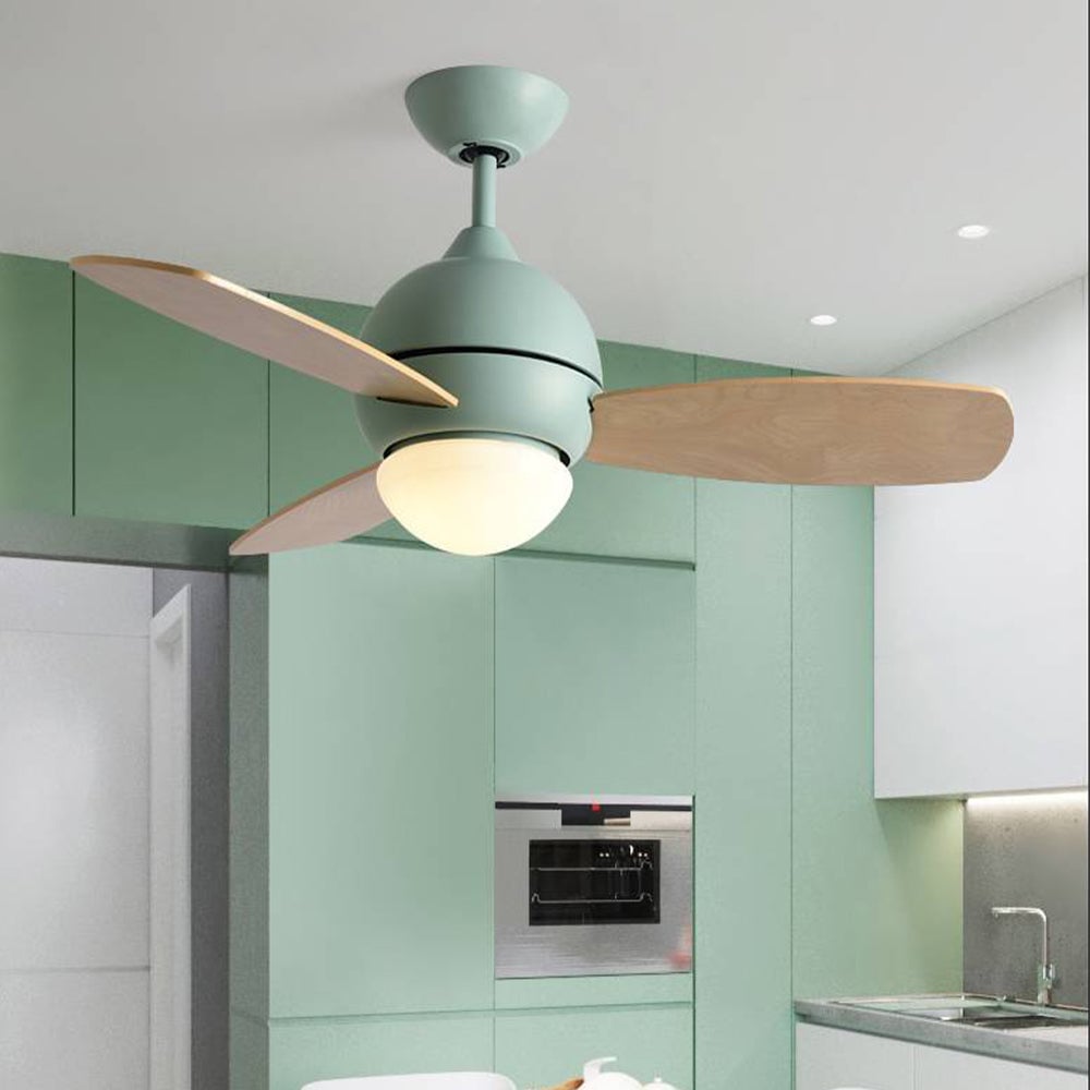Morandi Bunte 3-Blatt-Deckenventilator mit Beleuchtung, 6 Farbe, ∅92CM - Lumpaz