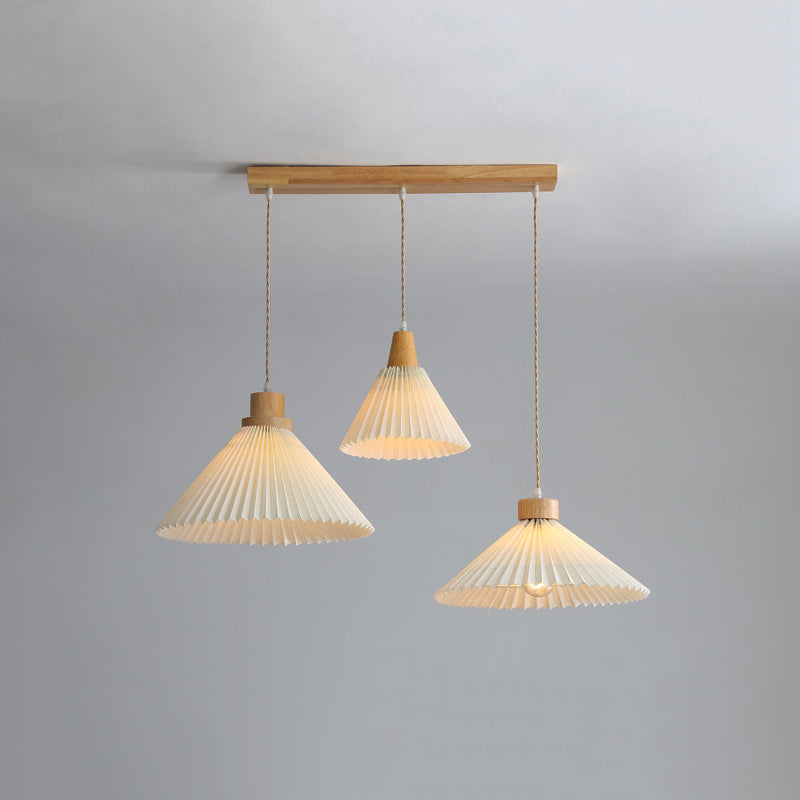 Ozawa Pendelleuchte Cluster, Plissee 4 Stile - Lumpaz