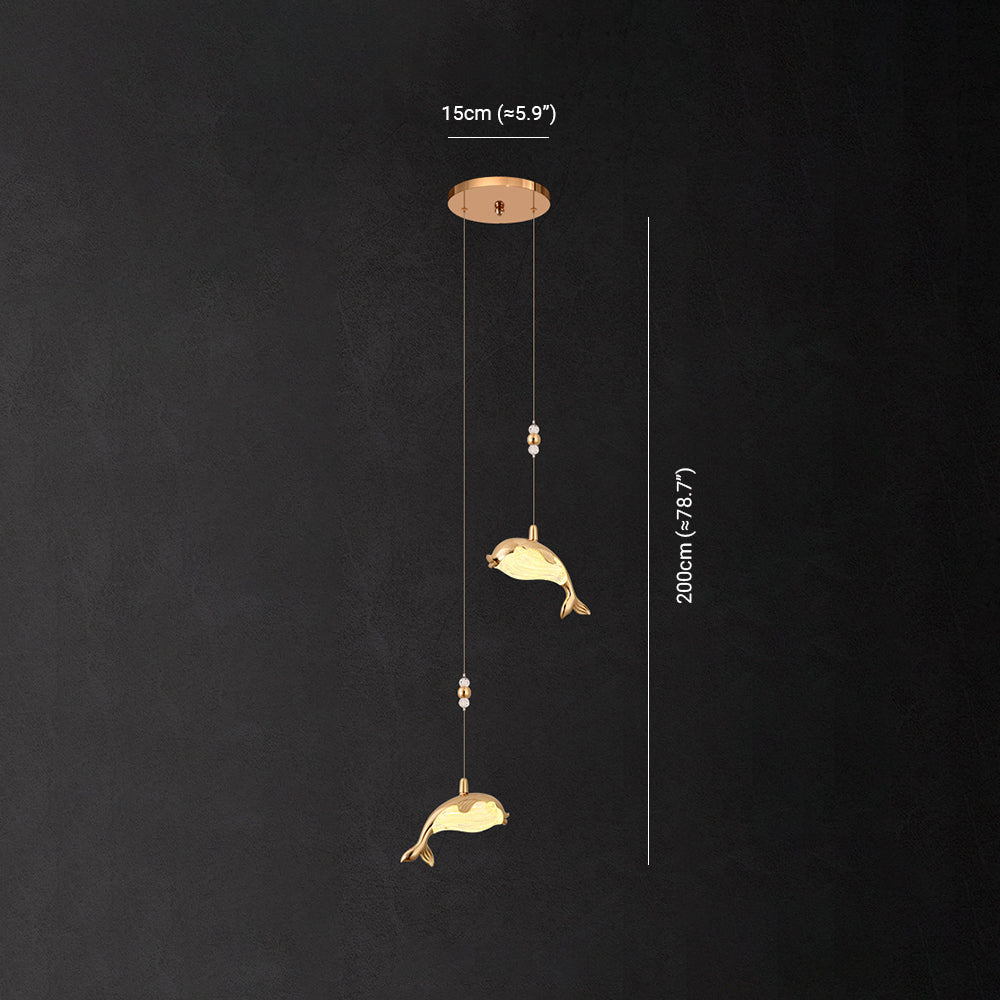 Jibril Treppenkronleuchter, 1/2/3/8/12-flammig - Lumpaz