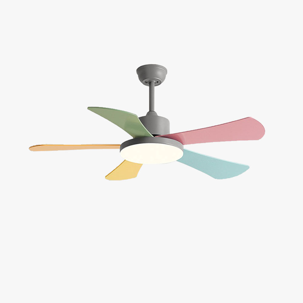 Morandi Bunte Deckenventilator mit Beleuchtung, ∅105CM - Lumpaz