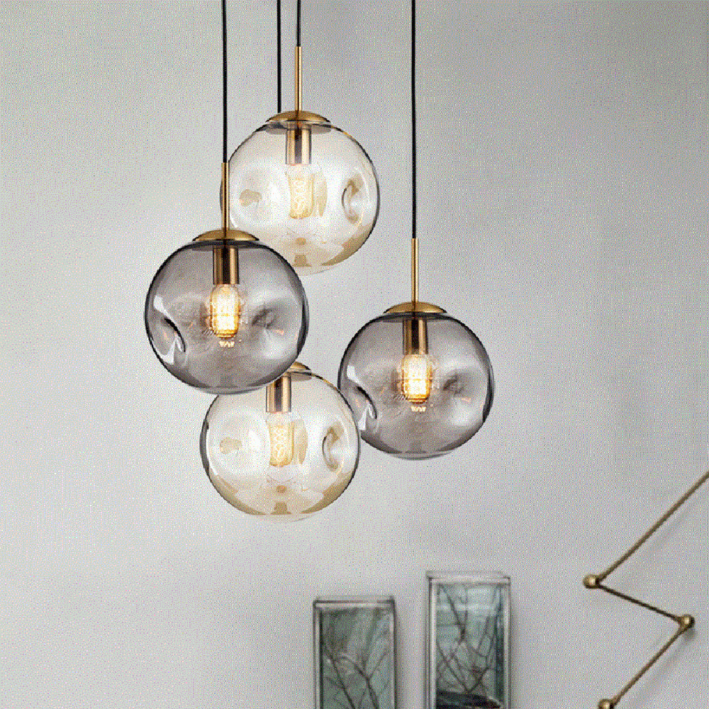 Hailie Cluster Pendelleuchte 2 Farbe, 1/2 Kopf - Lumpaz