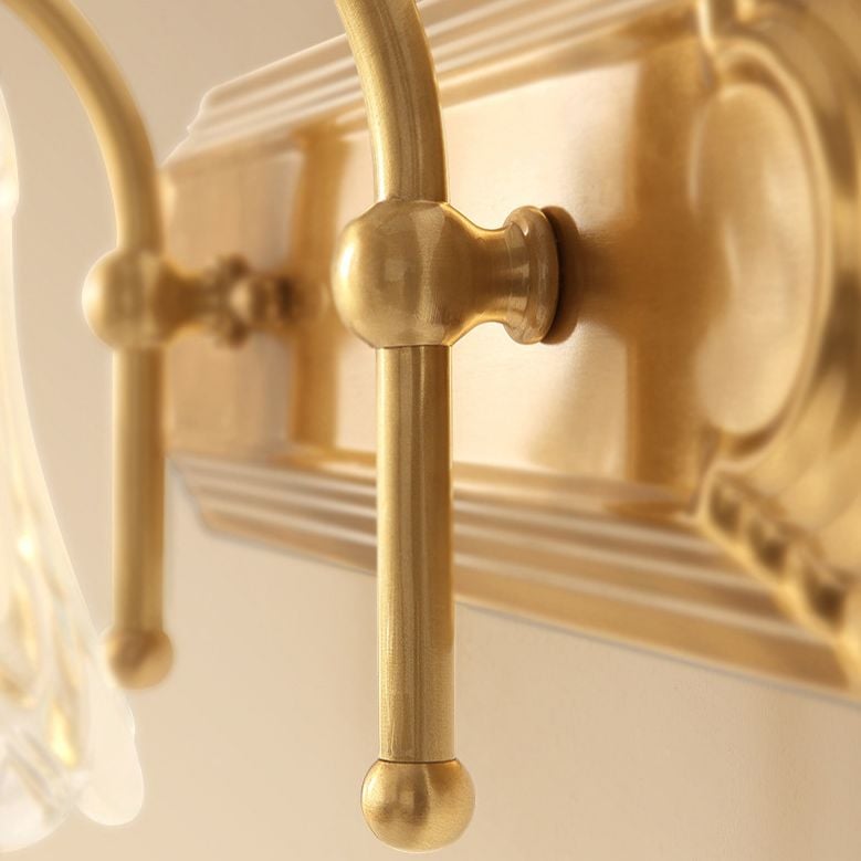 Félicie Lilienförmige Spiegelfront Waschtisch-Wandleuchte, 2/3-flammig - Lumpaz