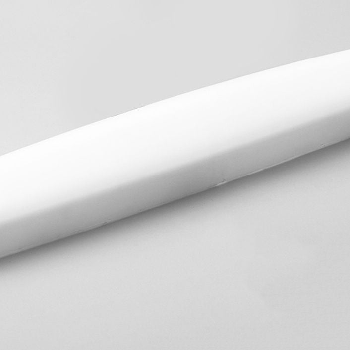 Edge Ovale weiße Spiegelfront Eitelkeit Wandleuchte, 60CM Lang - Lumpaz