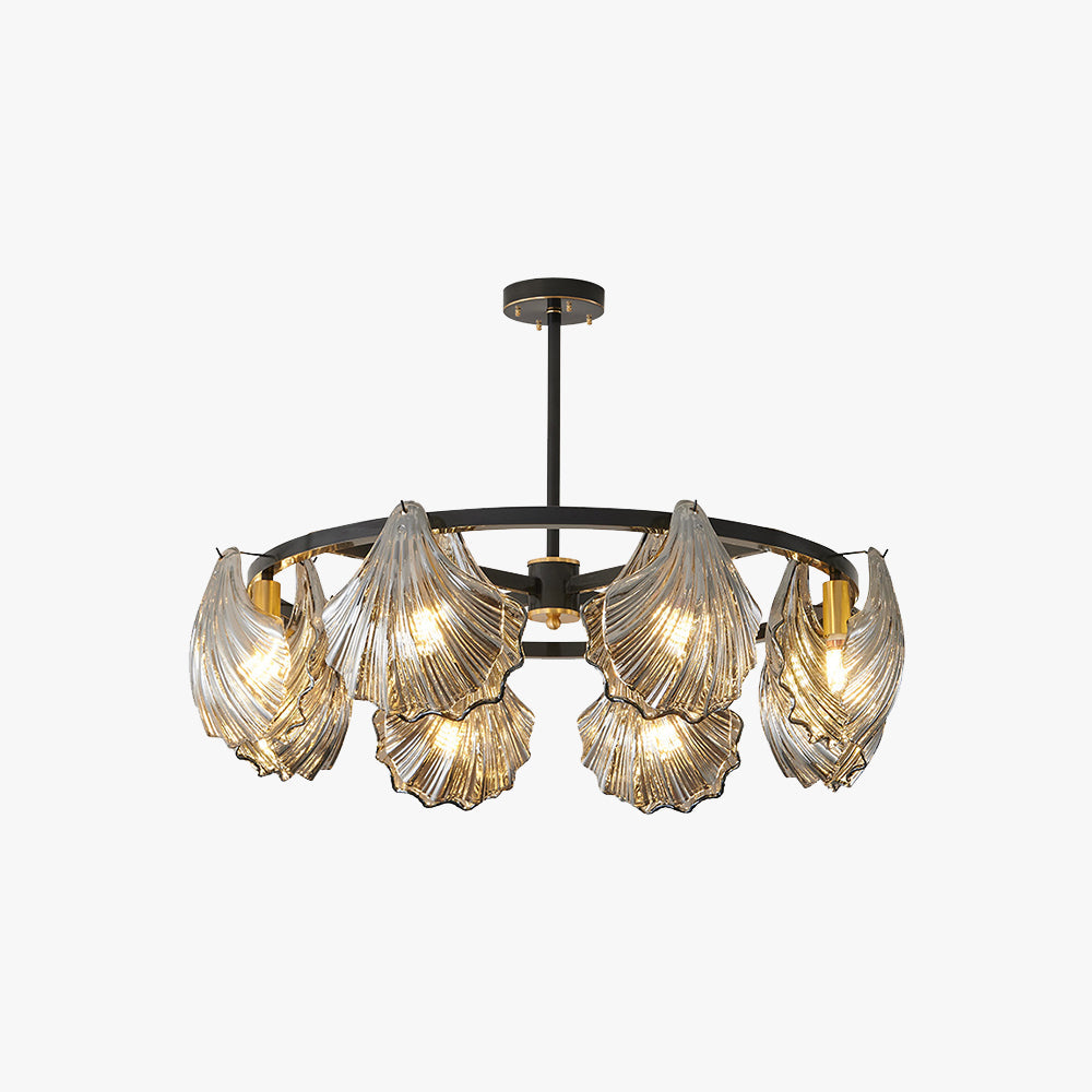 Kirsten Pendelleuchte Dimmbar, Reiner Kupfer& Glas, 2 Farben, ∅60/80/100cm - Lumpaz