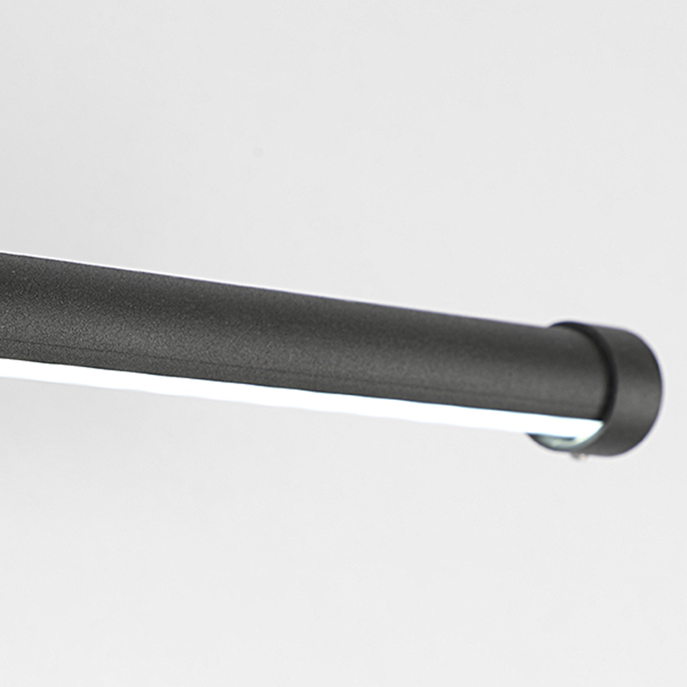 Edge Spiegelfront Waschtisch-Wandleuchte, Rechteckig & Rund, L 40/60/80CM - Lumpaz