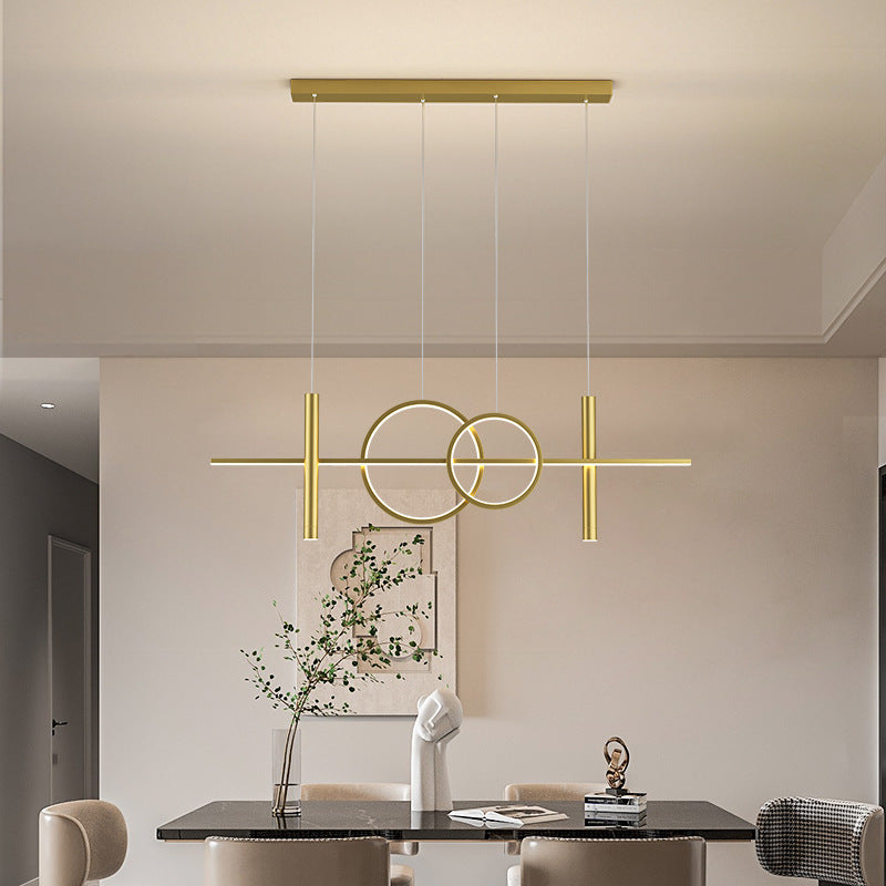 Madina Moderne Lineare Pendelleuchte für Restaurant, Esszimmer - Lumpaz