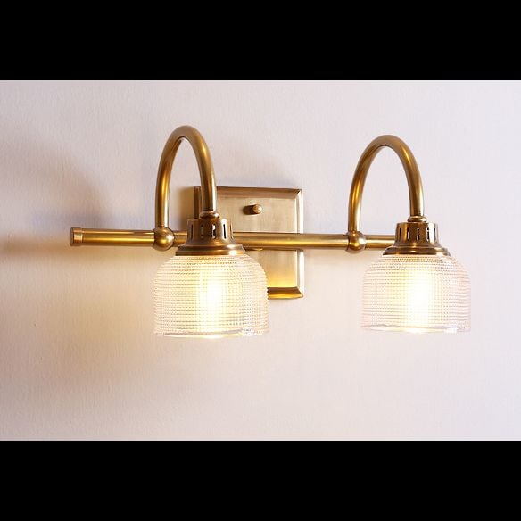 Alessio Spiegelfront-Wandleuchte, 1/2/3 -flammig, 1/2/3 Heads, 11/38/55CM Lang - Lumpaz