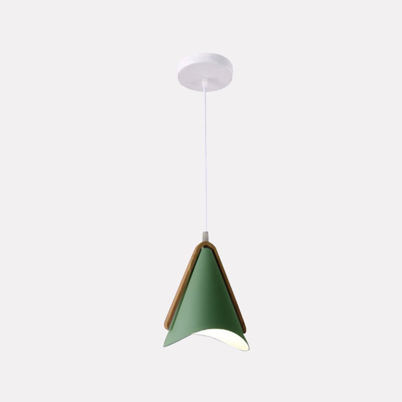Morandi Cluster-Pendelleuchte 5 Farben, Holz&Metall - Lumpaz