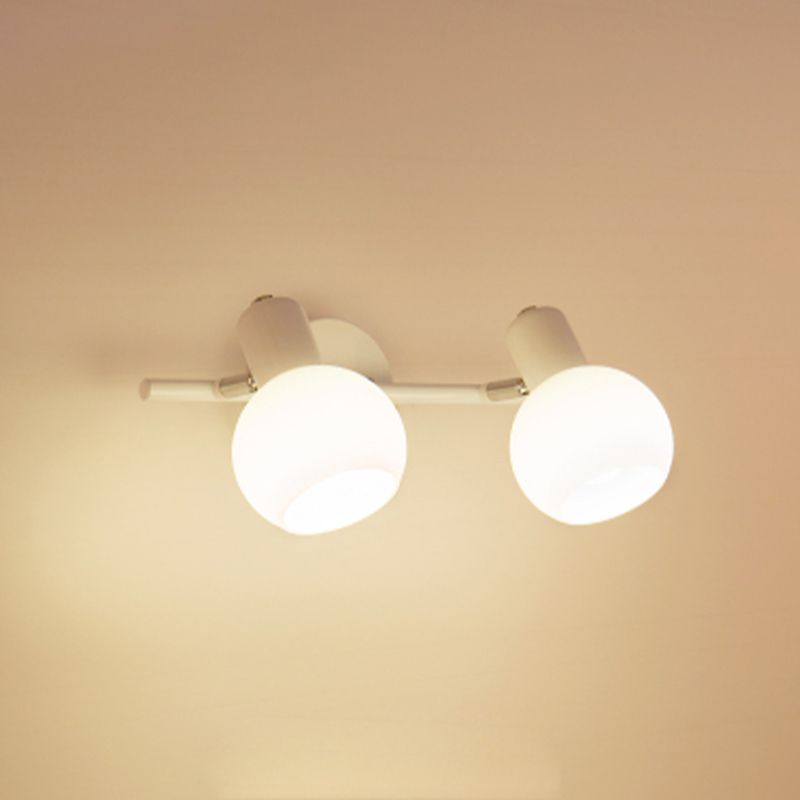 Valentina Spiegelfront Wandleuchte, 2 Farben, 1/2/3/4-flammig, 15/30/45/65CM Lang - Lumpaz