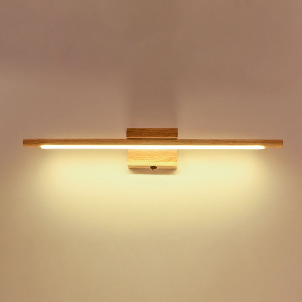 Ozawa Spiegelfront Waschtisch-Wandleuchte, L60CM - Lumpaz