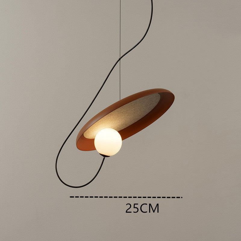 Nordic Creative Metal Bedside Chandelier Pendelleuchte für Schlafzimmer, Esszimmer - Lumpaz