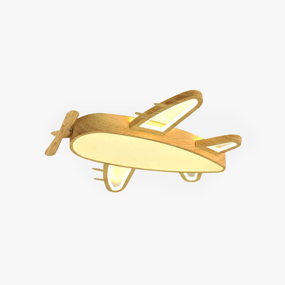 Minori Flugzeugform Deckenleuchte, L 52/66CM - Lumpaz