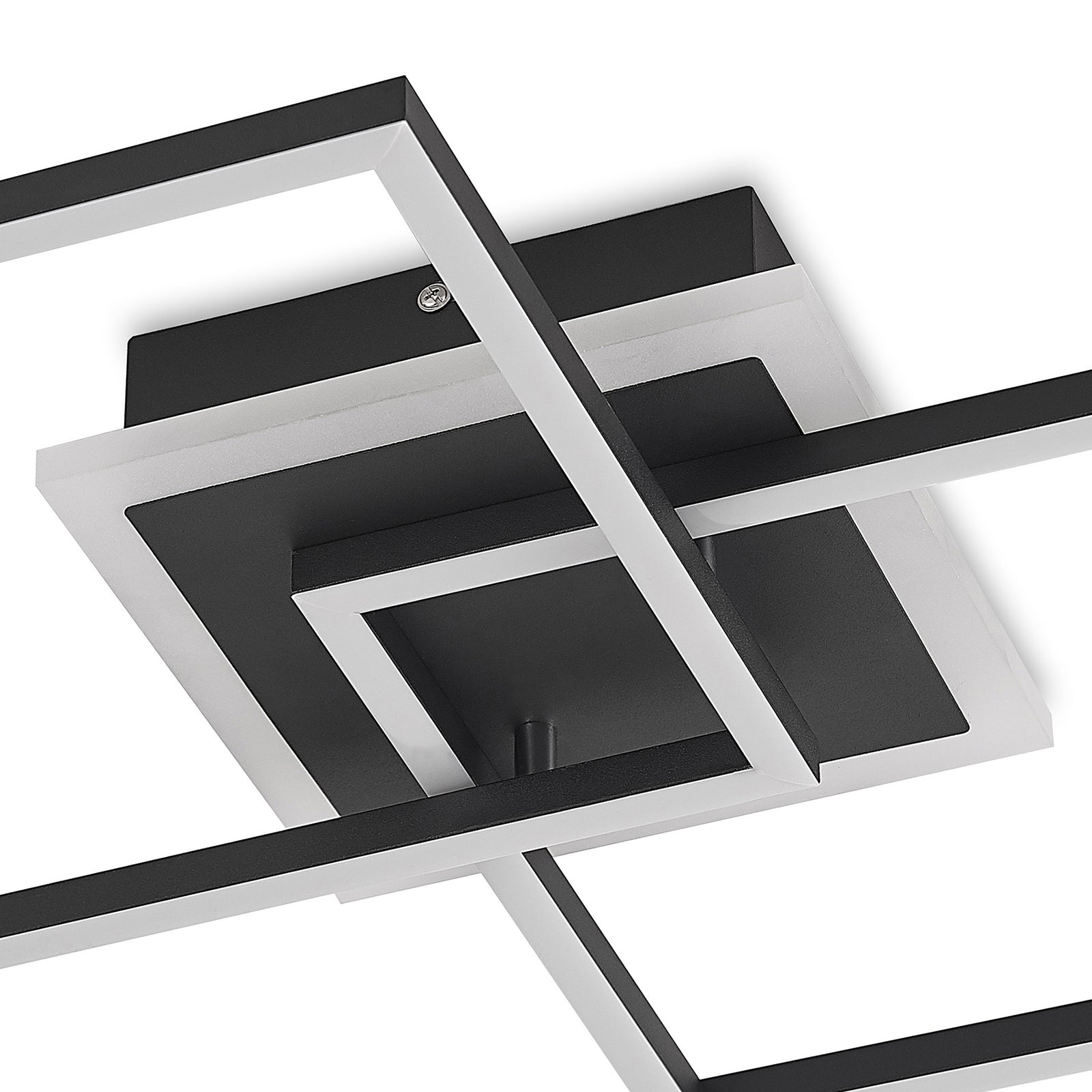 Lacey Deckenleuchte, Doppel-Quadrat, 2 Farben - Lumpaz